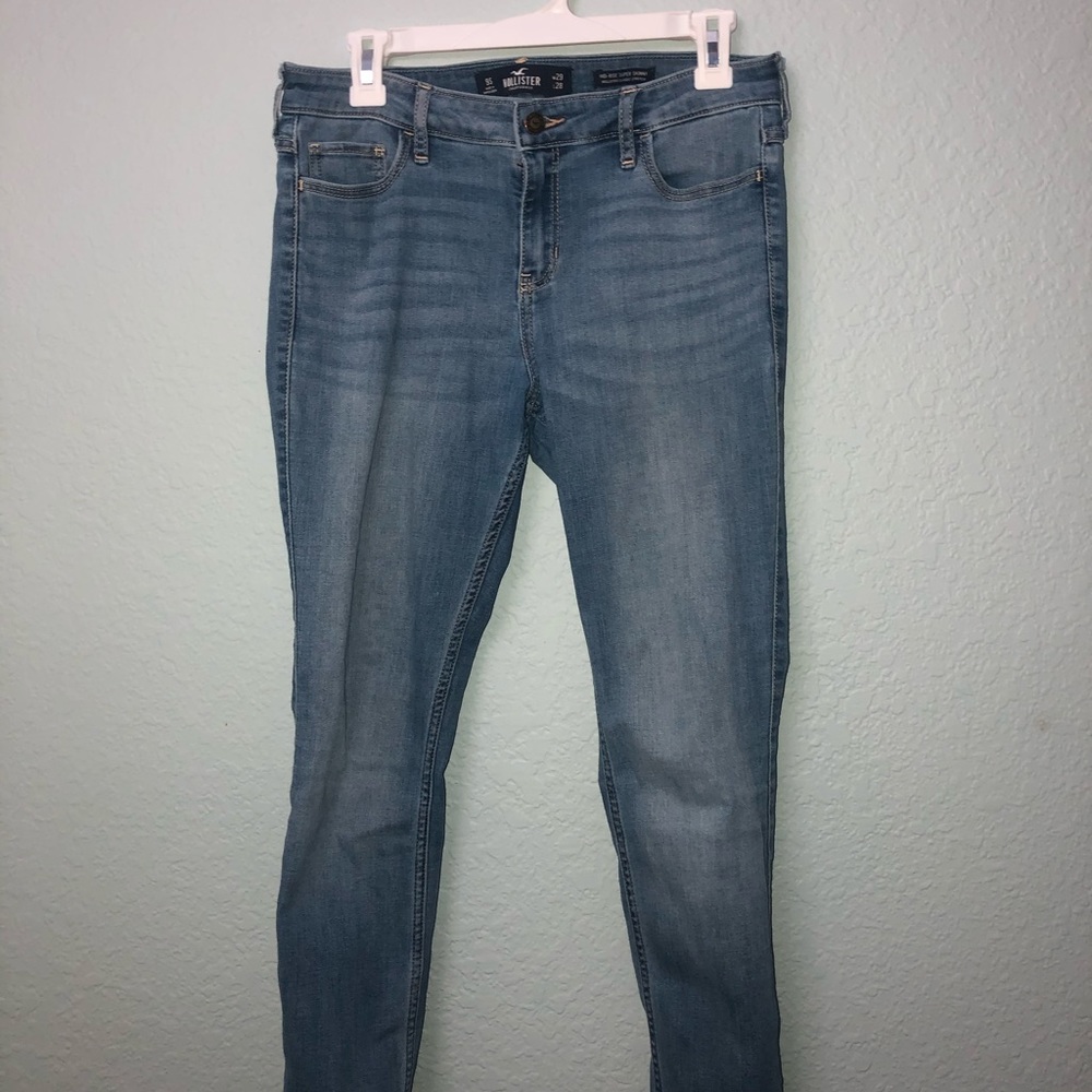Hollister skinny mid rise jeans